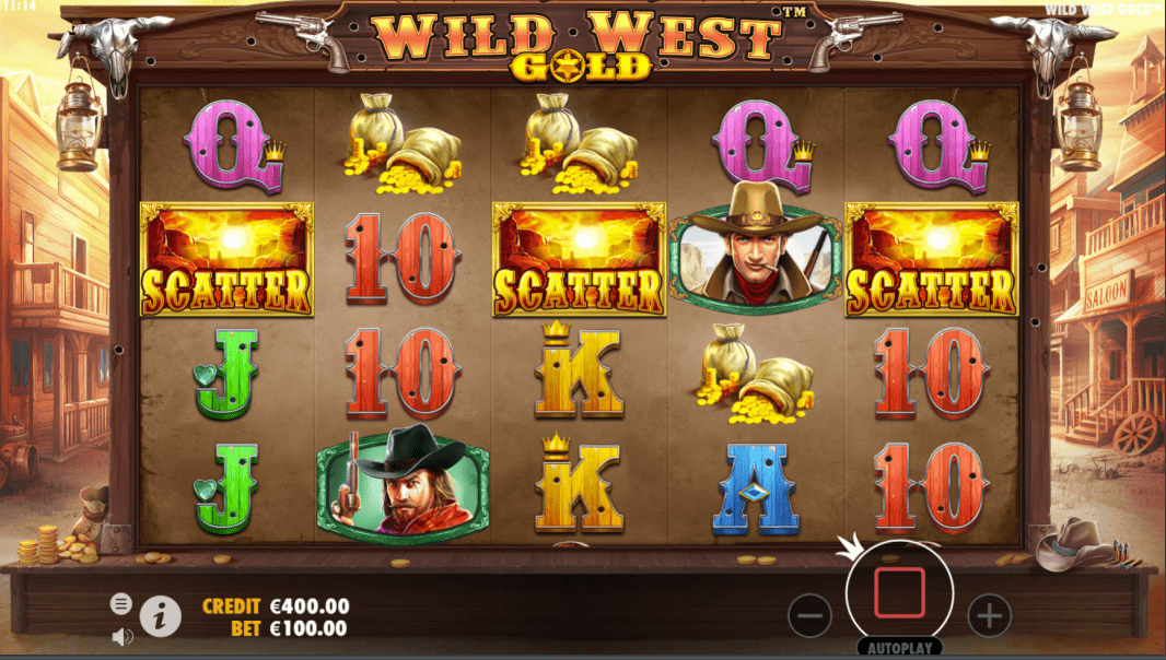 Wild West Gold Slot Game Free Spins Trigger