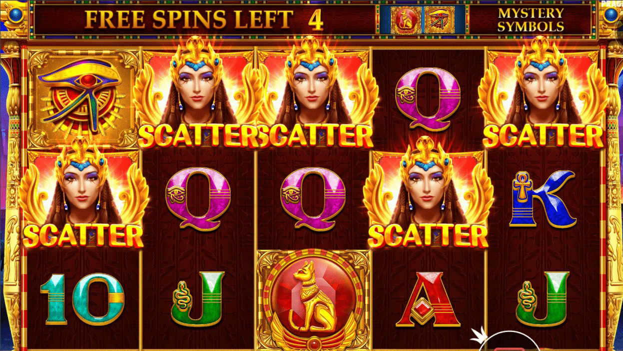 Mysterious Egypt Slot Game Five Scatters